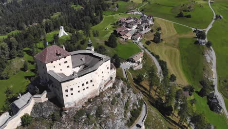 Aerial:-medieval-Tarasp-castle-from-the-air-5