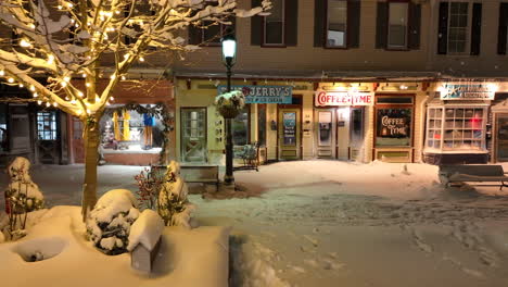 Coffee-shop,-Ben-Jerry's-in-winter-snow
