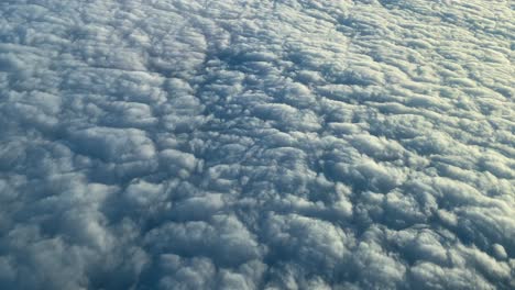 Aerial-view-of-an-overcast-sky-with-clouds-in-the-afternoon