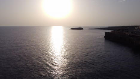 Perfect-Sunset-Scenery-Reflection-In-Adriatic-Sea-At-Polignano-a-Mare