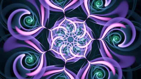 Beauty-of-geometry---seamless-looping-abstract-kaleidoscope-cosmic-fractal-music-vj-colorful-artistic-streaming-backdrop-art