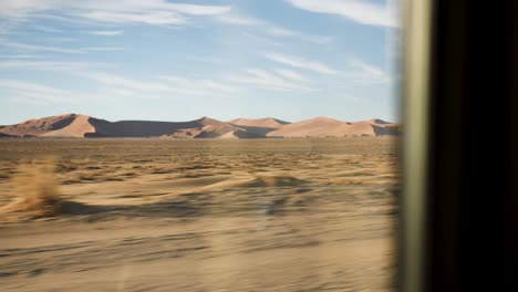 The-landscape-of-Namibia-filmed-from-a-car-during-a-round-trip-through-Africa