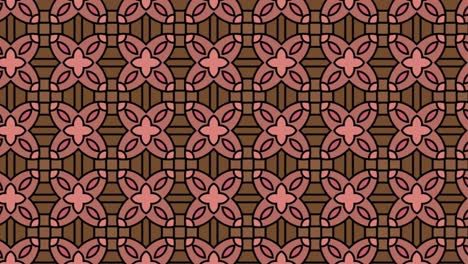 Gorgeous-Seamless-Pattern-brown-and-pink-color-In-Sliding-Motion