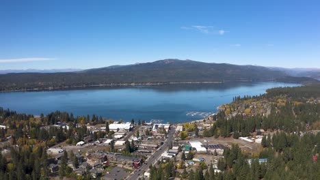 Large-aerial-of-Payette-Lake-with-the-town-of-McCall-on-the-side-of-the-water