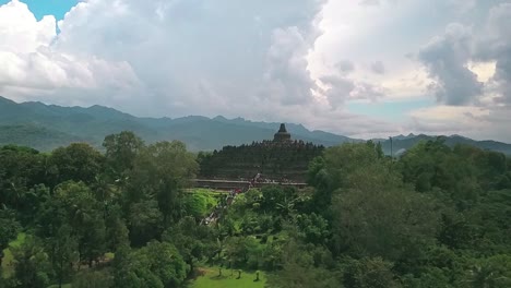 Perfekter-Himmel-Bei-Candi-Borobudur