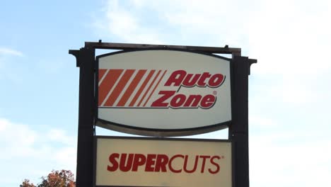 Autozone-and-Supercuts-Street-Sign