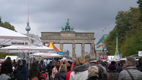 Dense-crowd-just-outside-the-Berlin-Brandenburg-Gate-during-Oktoberfest-festival