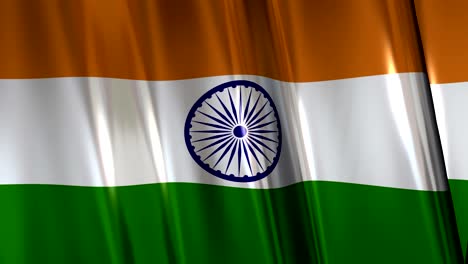 Flag-of-India-abstract-motion-Background