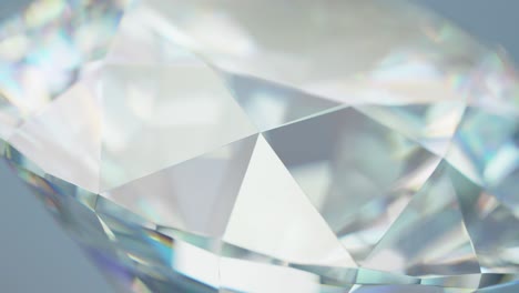 Close-up-of-a-rotating-cut-diamond