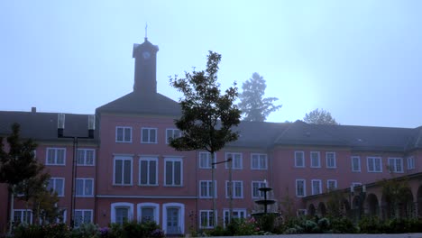 Foggy-Morning-view-of-an-old-German-Psychiatry