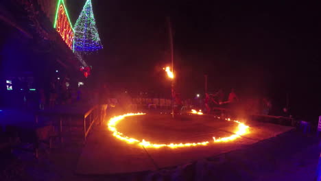 A-fire-dance-show-at-late-evening-on-Phi-Phi-island