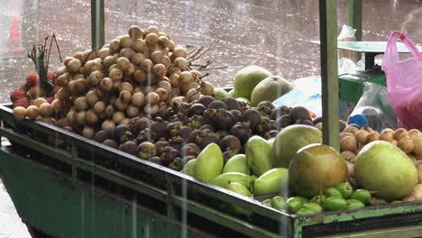 Stall-of-Fruit-Under-the-Rain