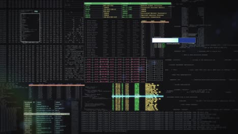 Code-financial-data-animation-background---Loopable-digital-generated