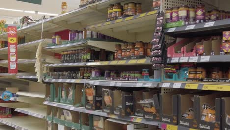 Restricted-supermarket-corona-virus-panic-buying-shoppers-empty-store-shelves-terror
