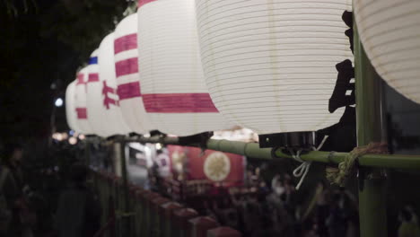 Close-up-of-traditional-japanese-lanterns