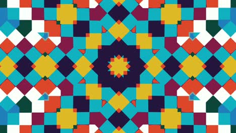 Computerized-animation-of-small-colorful-boxes-popping-and-fading-in-a-symmetrical-pattern