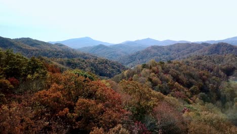 Boone-NC,-Boone-North-Carolina-Mountains-in-Fall-Aerial