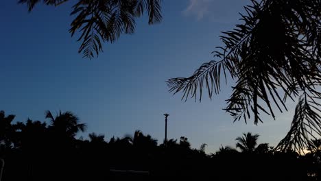 Zeitraffer-In-Südflorida-Vor-Sonnenuntergang