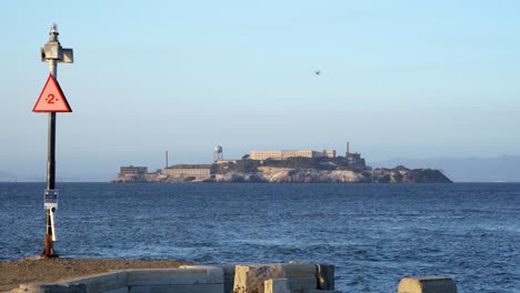 Isla-De-San-Francisco-Alcatraz,-California