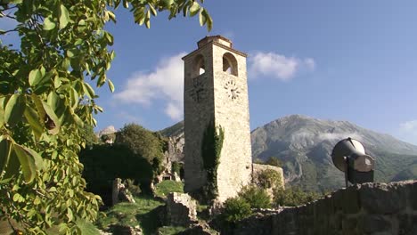 Stone-clock-tower