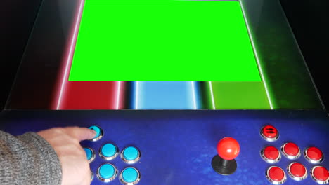Arcade-Machine-Green-Screen,Incert-Your-Own-Image-Onto-The-Video