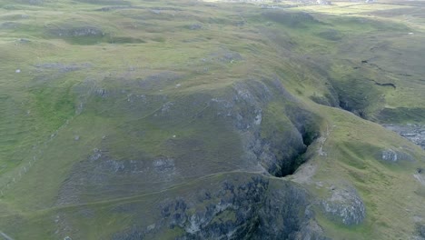Landscape-aerial-of-the-Northern-Scottish-coastline
