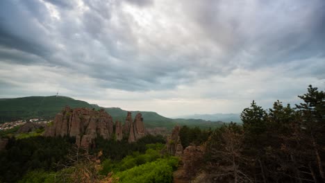 A-sunrise-timelapse-of-the-famous-Belogradchik-Rocks-next-to-Belogradchik-in-the-Bulgarian-Stara-Planina-Mountain