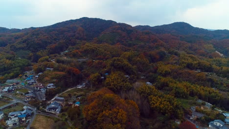 Filmische-Japanische-Landschaft,-Aufgenommen-Von-Dji-Phantom4pro-In-Hiroshima