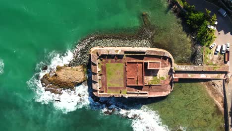 Fort-San-Geronimo-über-Flug-Offenbaren-In-Puerto-Rico