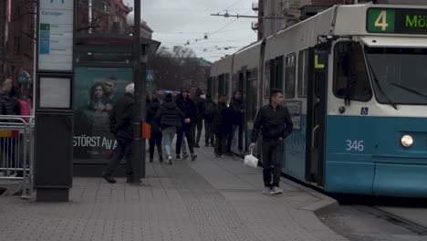 Centro-De-Transporte-Llamado-Korsvagen-Conocido-Por-Autobuses-Y-Tranvías