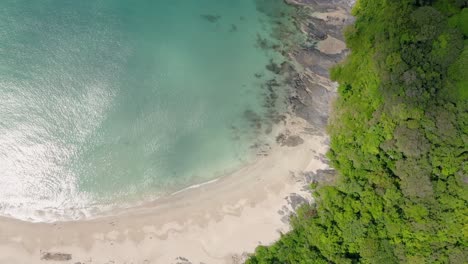 Drone-footage-of-beautiful-paradise-beach