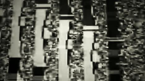 Lost-signal-VHS-glitches-and-static-noise-color-background-with-light-TV-and-monitor-static-lines-are-random-and-looping