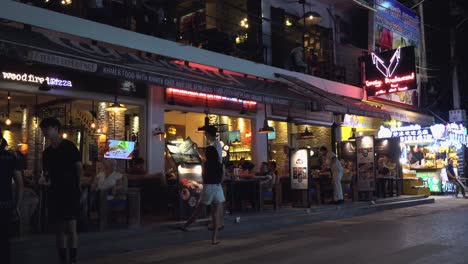 Nightlife-Full-of-Tourists-Close-to-Pub-Street
