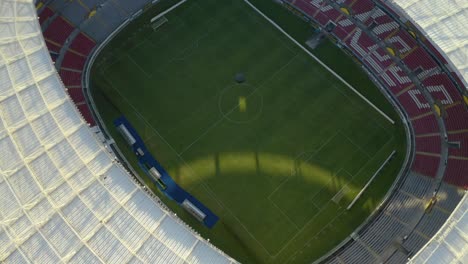 Dramatic-View-of-Jalisco-Stadium-in-Guadalajara,-Mexico