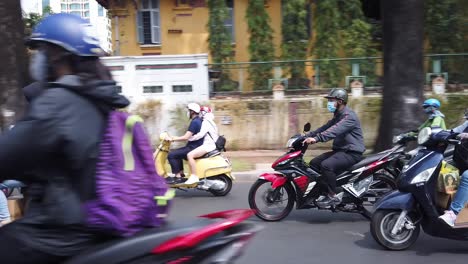 This-footage-of-motorcycle-traffic-on-Saigon-streets-is-taken-on-the-day-after-Corona-Virus-pandemic-restrictions-were-lifted
