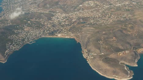 Aerial-shot-of-Athens-from-the-sky