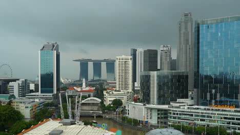 Singapore---Circa-Singapore-city-skyline-or-cityscape-and-financial-district-financial-hub