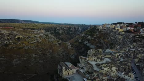 Matera-Stadt-In-Italien-Per-Drohne