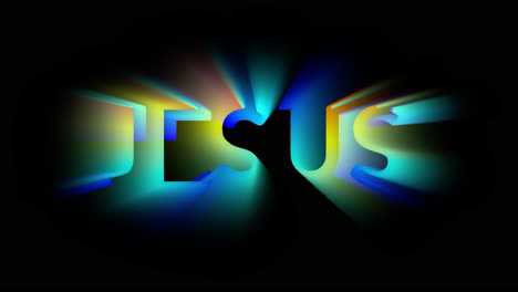 Seamless-loop-of-searchlight-animation-Jesus-TEN-SECONDS