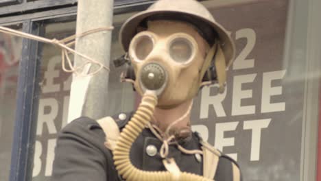 Vintage-Gasmaske-Aus-Dem-Zweiten-Weltkrieg