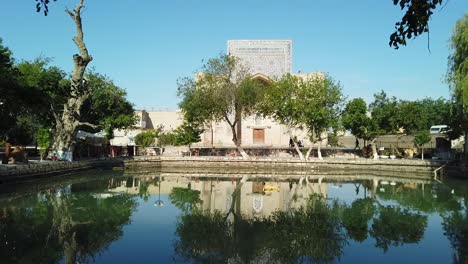 Lyab-i-Hauz-reflecting-in-the-pond