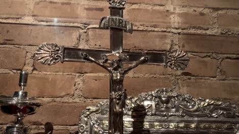 A-Crucifix-on-display-at-the-“Mission-Treasures”-exhibit