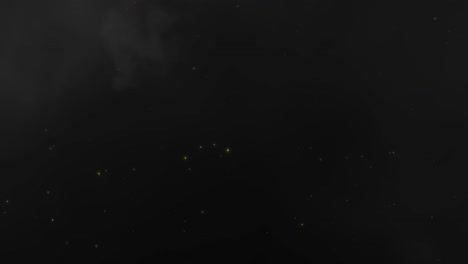 Dust-particles-with-fog-and-fireflies-on-black-background-3D-visual-effects-animation