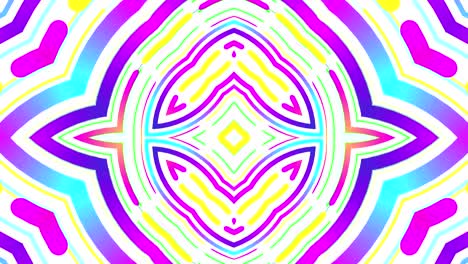 Vj-Schleife-Kaleidoskop-Abstrakter-Hintergrund