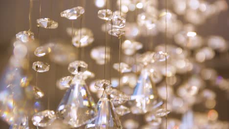 Chandelier-crystal-macro-with-bokeh-effect-and-shallow-depth-of-field