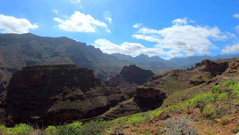 Gran-Canaria-Island-And-Mirador-El-Guriete-Viewpoint-Panorama