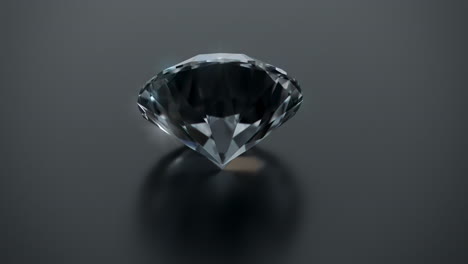 Nahaufnahme-Eines-Rotierenden-Geschliffenen-Diamanten