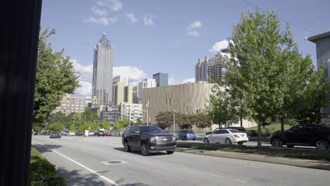 Slow-traffic-in-downtown-Atlanta
