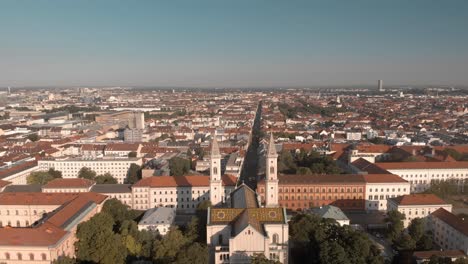 Aerial-St.-Ludwig-Church-in-Munich