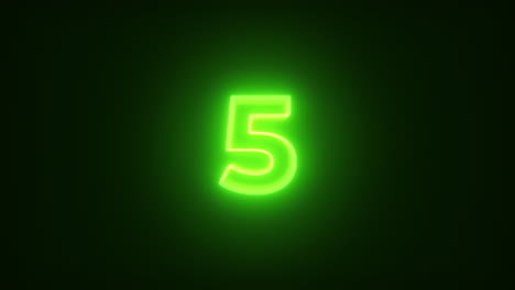 Green-Neon-Glow-Ten-seconds-Countdown-Futuristic-Fly-in-Modern-Digital-Line-Effect-Counting-Timer